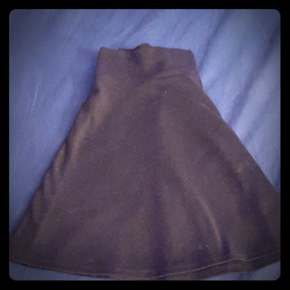 Black Skater Skirt